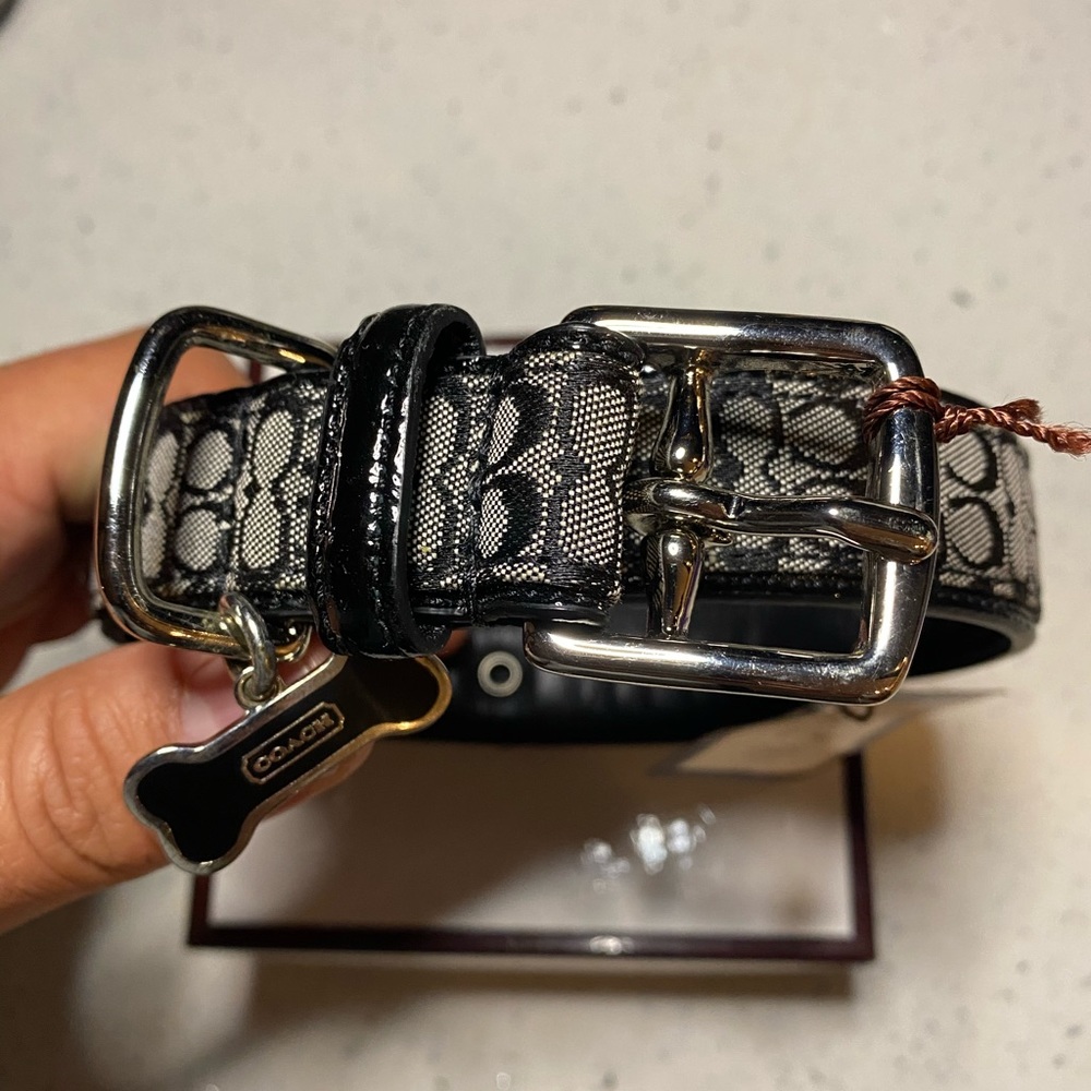 Coach Dog Collar